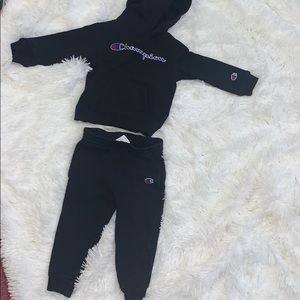 AUTHENTIC TODDLER CHAMPION SWEATSUIT GENTLY WORN